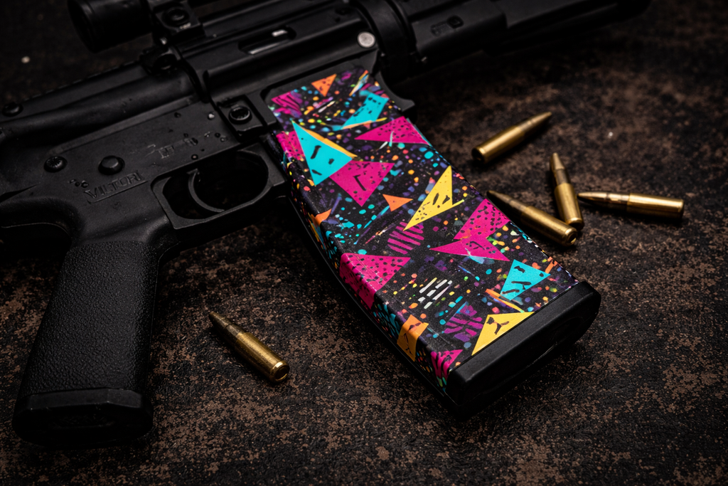 Custom AR-15/AK47 Magazine - Retro